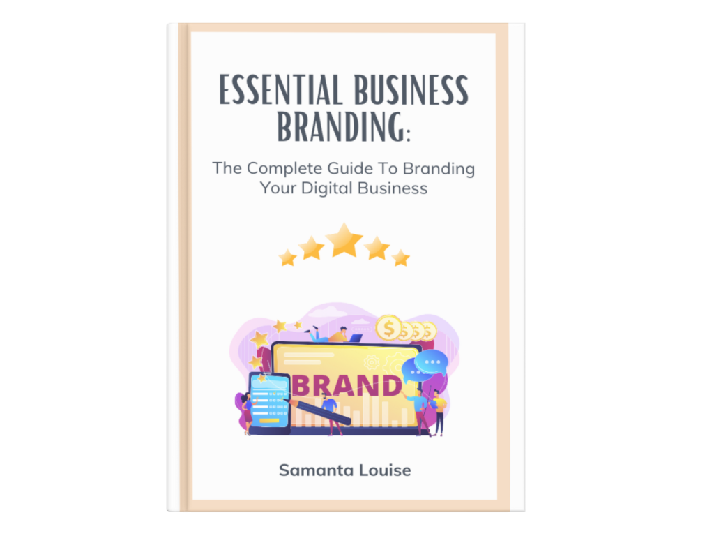 Picture of my book essential business branding 