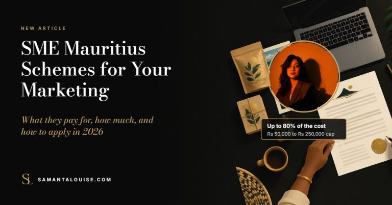 SME Mauritius schemes for your marketing: up to 80% of the cost, Rs 50,000 to Rs 250,000 cap